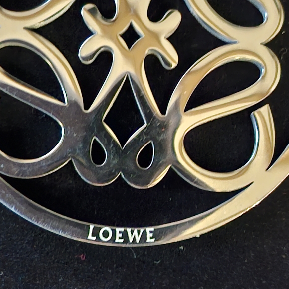 Loewe Silver Statement Earrings #82 - Picture 3 of 6